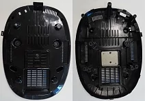 дно (корпус часть нижняя) с кнопкой сетевой в сборе RMK-M231